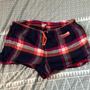 DKNY Plaid Pajama Shorts